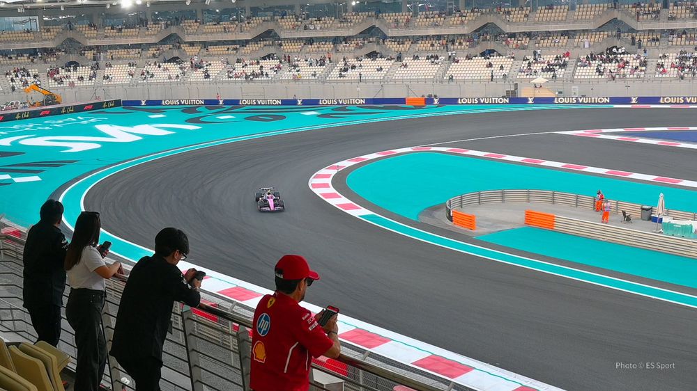 Inside a private suite at Yas Marina Circuit set for hosting