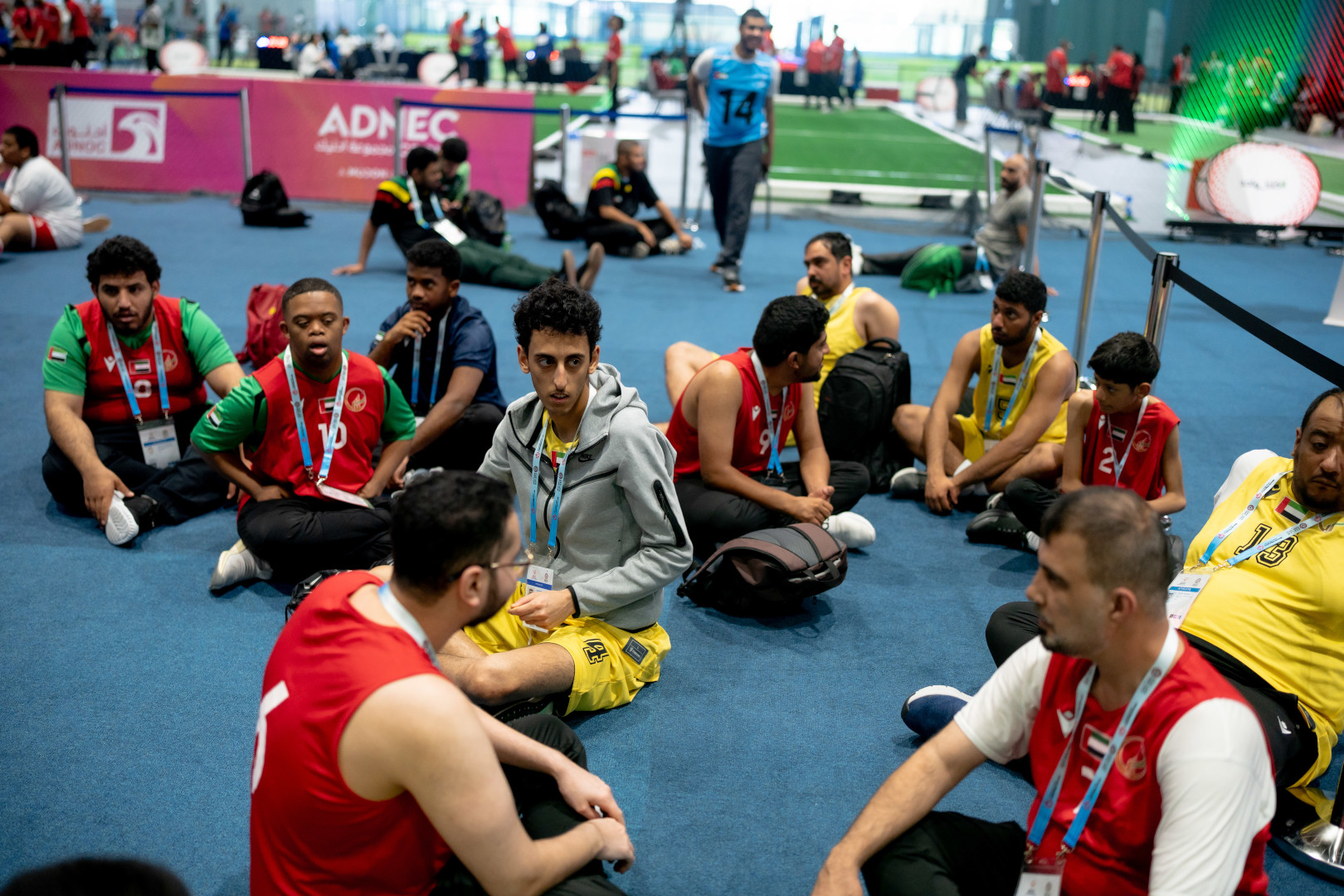 Athletes gathered at ADNEC for the UAE Games 2026