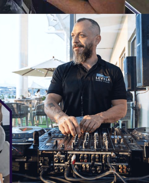 DJ-led evenings on the terrace