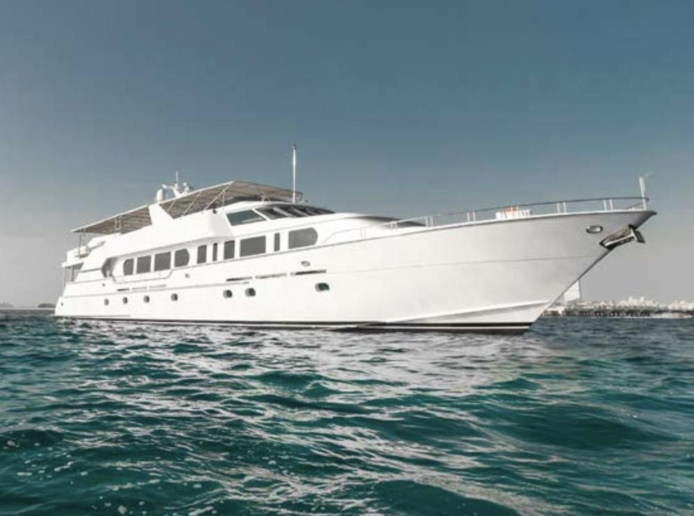 The CEO Masters launch party yacht